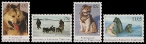 AAT/Austral. Antártida 1994 - Mi-N.o 98-101 ** - Estampillada sin montar o nunca montada - Perros de trineo - Imagen 1 de 1