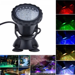 7 Colors RGB Underwater Spot Light for Water Garden Pond Aquarium Fish Tank Lamp - Picture 1 of 9