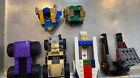 Lot of 5 Lego Partially Assembled Vehicles. Marvel Monster Hunter Boat Catapult