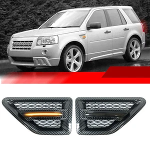 2x intermitentes laterales bisel negro para Land Rover Freelander 2 LR2 negro - Imagen 1 de 7