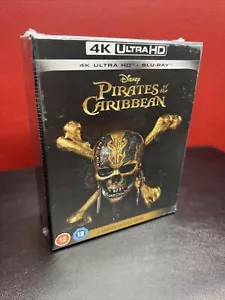 Pirates of The Caribbean 1-5 Box Set (4K UHD+Blu-ray+Slipcovers) Factory Sealed - Picture 1 of 6
