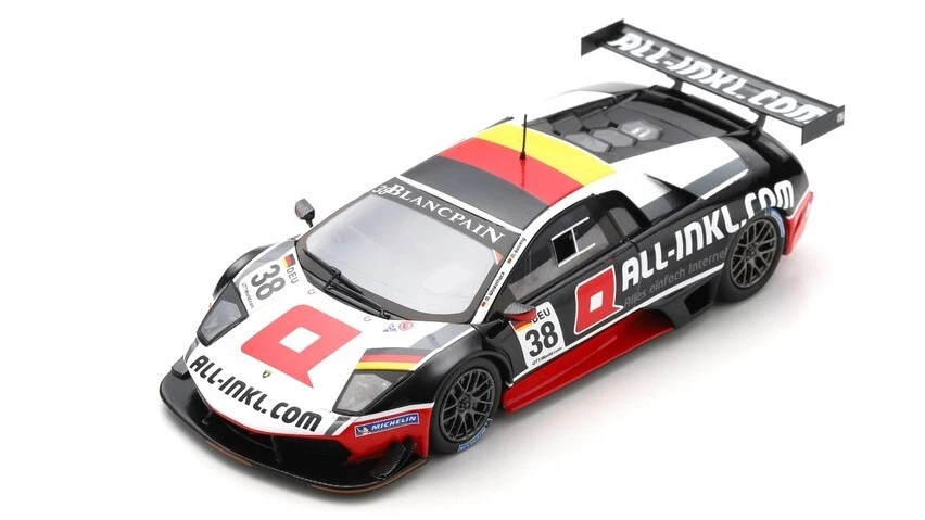 Modellino auto scala 1:43 Spark Model  LAMBORGHINI MURCIELAGO N.38 FIA GT1 WO... - Immagine 1 di 1
