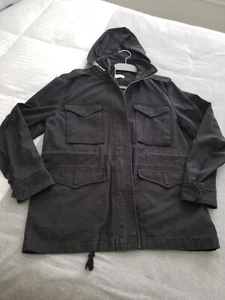 RAG & BONE WOMEN'S COTTON CANVAS HOODED JACKET - Picture 1 of 10