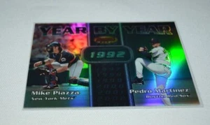 2000 BOWMAN'S BEST - MIKE PIAZZA NEW YORK METS YEAR BY YEAR YY4 - Picture 1 of 3