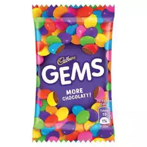 Cadbury Gems Confezione da 16 Confezioni X 7,9 Gms, Ideale Per Regalo - Foto 1 di 12