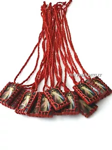 12 Jesus De La Misericordia Escapulario Recuerdos Scapular Favors Religious - Picture 1 of 4