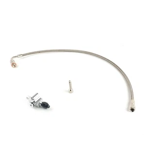 Oil Feed Line for BMW N54 335i 535i Single Garrett GT30R 35R Ball Bearing TOP - Bild 1 von 5