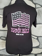 Ernie Ball Guitar Strings Flag t-shirt Black NEW