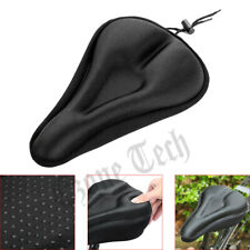 Bike Seat Cover Comfort Cushion Cover Soft Padded Mountain Bicycle Saddle Sports