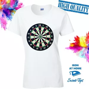 DARTS DARTSCHEIBE A6, A5, A6 LEICHT AUFBÜGELN TRANSFER LEICHTE KLEIDUNG - Bild 1 von 2