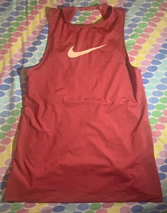NIKE PRO PINK TANK TOP SIZE SMALL - Picture 1 of 3