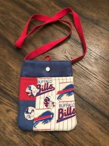 BUFFALO BILLS HANDMADE PURSE - Picture 1 of 5
