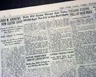 WARSAW GHETTO Jewish Jews Poland ESTABLISHED Nazi Occupation 1940 WWII Newspaper