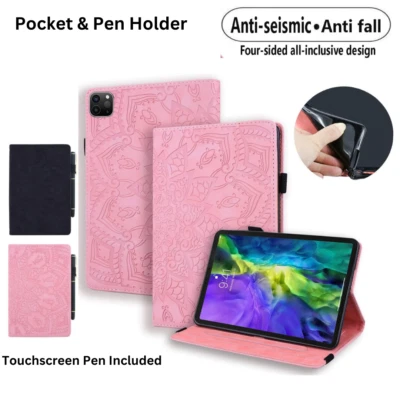 Smart Magnetic Cover Case For Apple iPad Mini 1 2 3 4 Pro 11, 12.9 Air 10.2, Pen - Image 1 of 4