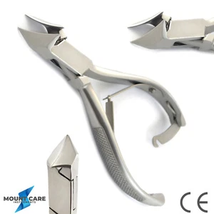 Professional Moon Shape Toe Nail Clipper Chiropody Thick Nail Cutter Nipper CE - Picture 1 of 4