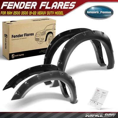 4 brotes de guardabarros estilo bolsillo delantero y trasero para Dodge Ram 1500 Ram 2500 3500 Foto 1 de 4