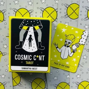Cosmic C nt Tarot Cards - Rare Tarot Deck with Free Shipping! - Picture 1 of 6