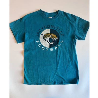 Team Apparel Jacksonville Jaguars NFL Football T Shirt Mens M Teal 1052 - Image 1 of 4