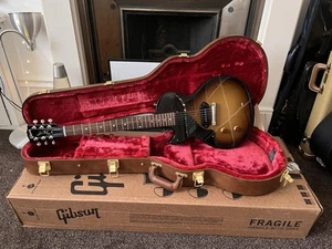Gibson Les Paul Junior Left Handed Vintage Tobacco Burst With Box 6lbs 14oz - Picture 1 of 14