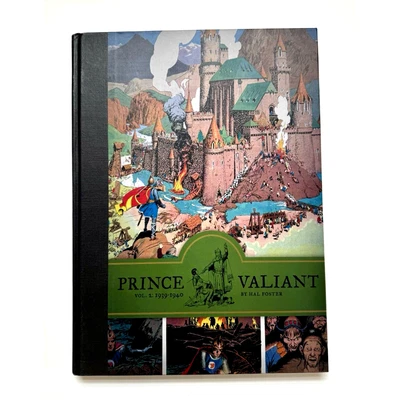 Mesa de centro Prince Valiant Vol.2 1939-1940 colección de cómics de tapa dura Foto 1 de 4