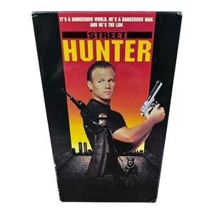 Street Hunter 1990 Ex-Rental VHS Videotape Steve James - Rare - Picture 1 of 11