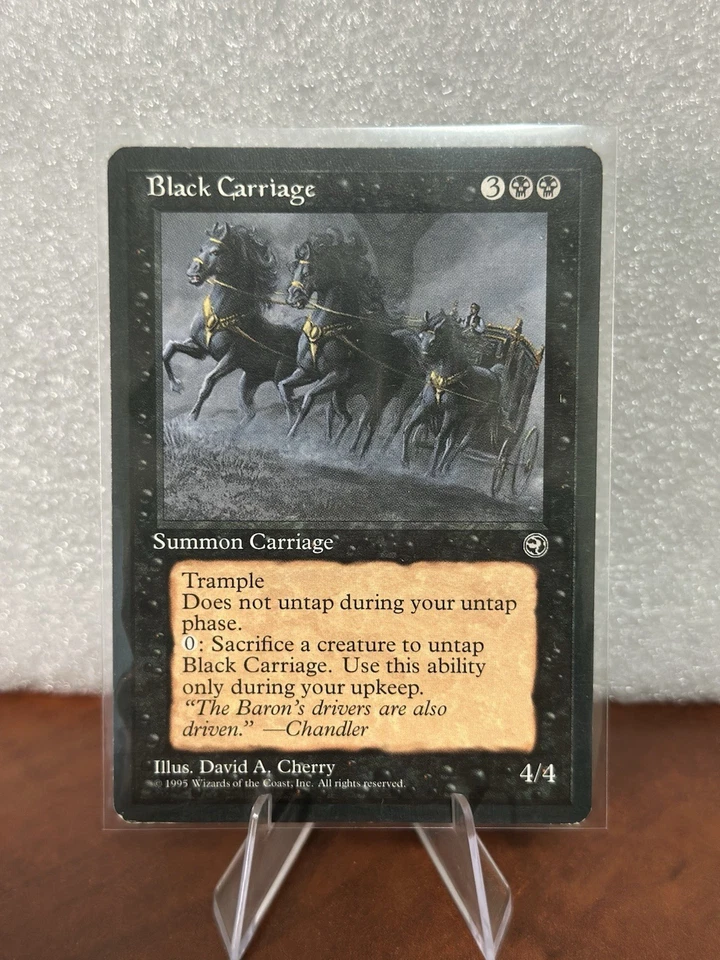 Black Carriage - Homelands - Magic the Gathering MTG 🔥 - Image 1 of 2