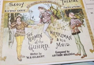 Die erste Nacht Gilbert und Sullivan 1950er Heritage Press HC komplett mit Programmen - Bild 1 von 24