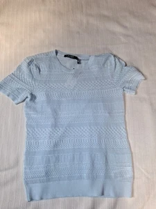 Lauren Ralph Lauren Women's Knit Short Sleeve Sweater Top Size S - Picture 1 of 13