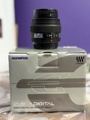 Olympus Zuiko 50mm F/2 Ed Macro Lens for Four Thirds Mount - Image 1 of 4