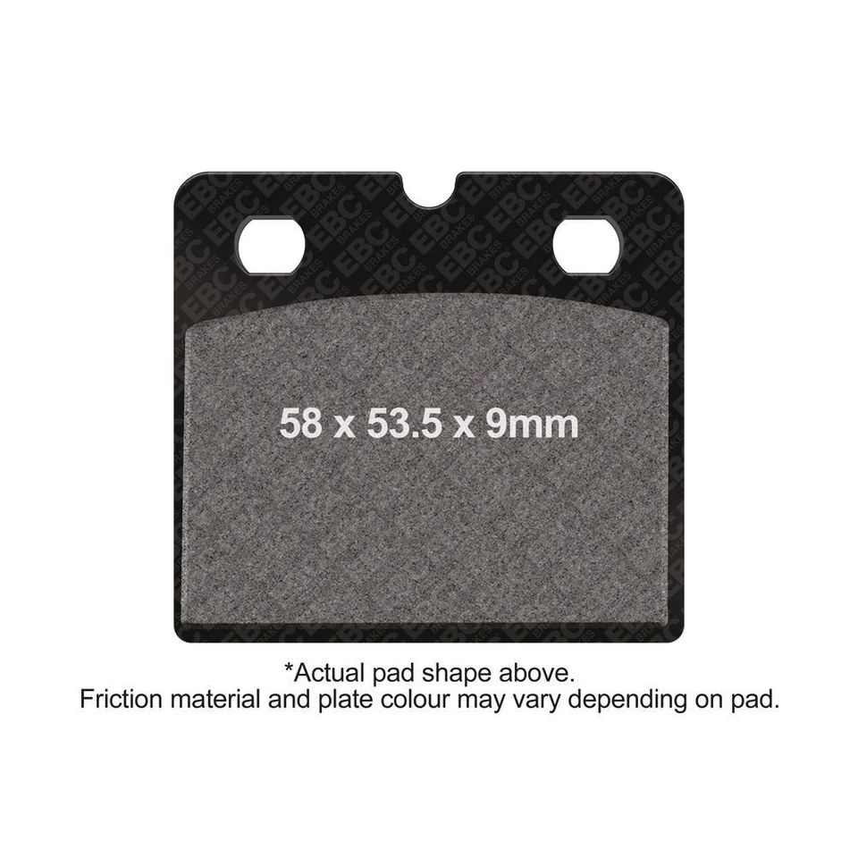 EBC Double H Sintered Street Brake Pad Front Right for BMW R100 RT 1989 - 1995 - Image 1 of 1