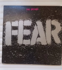 Fear - The Record LP, US, Used, Slash Records 1982, Original issue, early punk - Picture 1 of 1