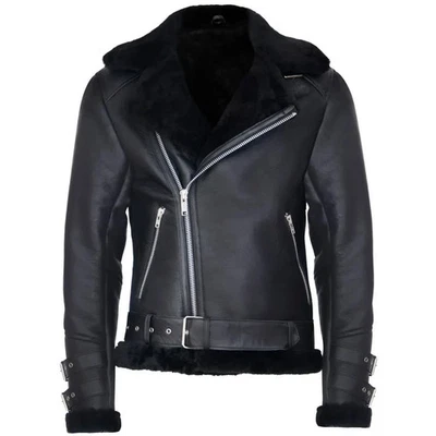 Men's RAF B3 Sheepskin Aviator Jacket | Shearling Leather Bomber Coat - Image 1 of 4