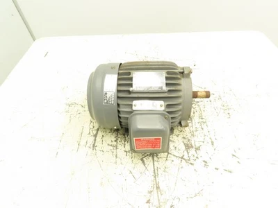 GE Motors 5KE145BC202 Electric Induction AC Motor 1.5HP 1730RPM 460V 3PH 145T - Image 1 of 4