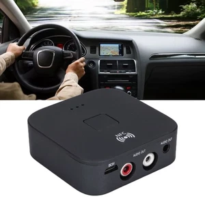 BT 5.0 Audio Receiver 3.5mm Port Wireless Adapter For Car Audio Headphon NEW - Afbeelding 1 van 12