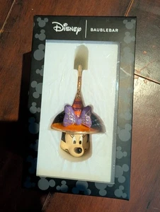 DISNEY Baublebar Minnie Mouse HALLOWEEN Bag Charm Key Chain NEW - Picture 1 of 5