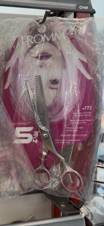 Cizalla texturizada FROMM Contraste 5 3/4 pulgadas acero #772 Foto 1 de 1