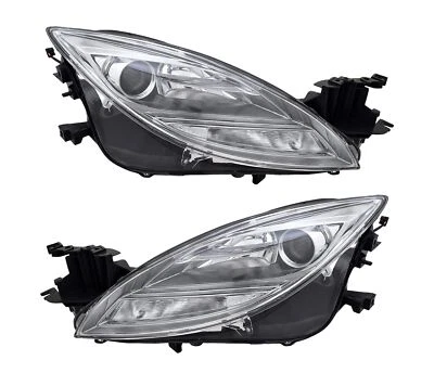 Juego de montaje de faros para Mazda 6 2009-2010, lados izquierdo y derecho Foto 1 de 4