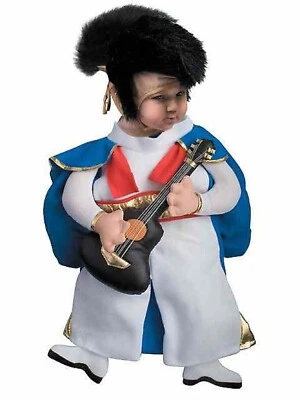 Rock-a-Bye Bebé Elvis Presley Bunting Disfraz Elegante Halloween Niño Disfraz Foto 1 de 2