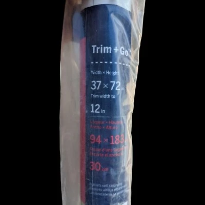 Filtrado de luz de cortina enrollable de vinilo blanco LEVOLOR Trim Go 37x72 Foto 1 de 4