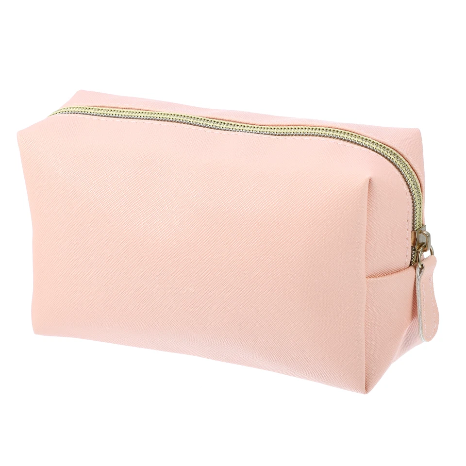 Bolsa organizadora de maquillaje de cuero PU bolsa organizadora de maquillaje bolsa de artículos de tocador Foto 1 de 1