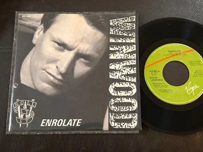 STEVE WINWOOD Roll With It 1988 MEXICO 7" PROMO Blues Rock Traffic Blind Faith - Image 1 of 4