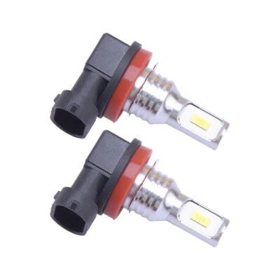 2pc H11 LED Headlight High Low Beam Bulb Super Bright White 6500W 660000LM zw - Image 1 of 4
