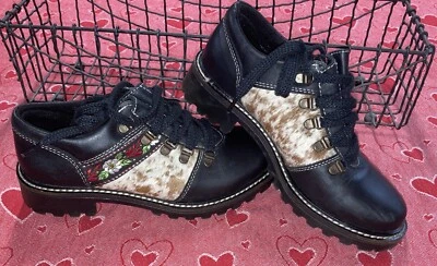 Zapato Mujer Martino Negro Con Pelo de Poni Talla 7 Usado Foto 1 de 4