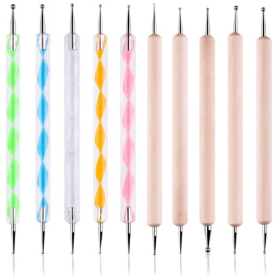 Dotting Tools Set Embossing Pen Set for Carbon Transfer Paper Mandala Rock Painting - Image 1 of 4