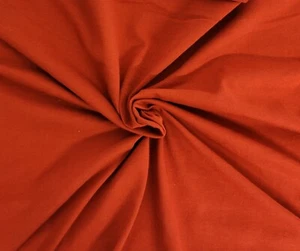 Organic Cotton Jersey Knit Fabric By the Yard Red Canyon 200GSM 9/22 - Picture 1 of 5