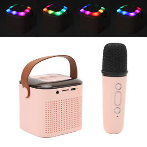 Home Mini Karaoke Machine Pink 5 Lighting Mini Karaoke Machine For Home Use For