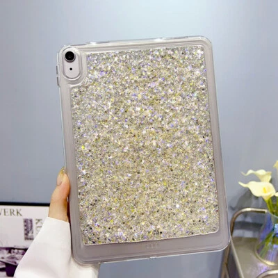 Glitter Bling Case For iPad 10th 9th 8th Air 5/4/3 Pro 11 Hard Shockproof Cover - Image 1 of 4