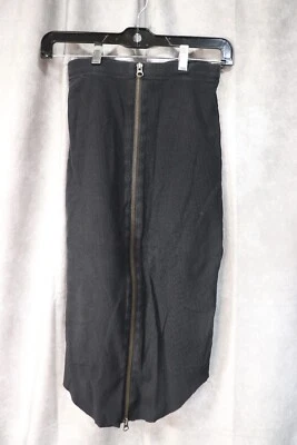 Женская черная юбка миди-карандаш на молнии Leith размер XS - Изображение 1 из 3