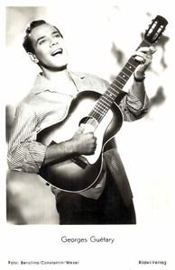 Georges Guetary * Original Male Postcard Postcard *** No. 1648 c