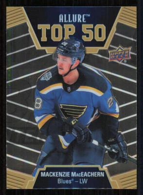 2019-20 Upper Deck Allure Top 50 #T5042 Mackenzie MacEachern - Image 1 of 2